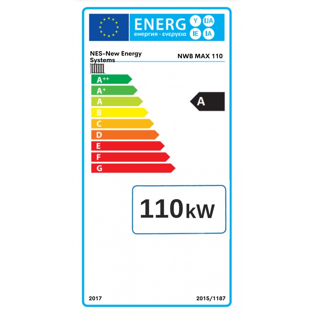 Malkas apkures katls BURNiT NWB MAX 110, 110kW | Malkas apkures katli | Malka |