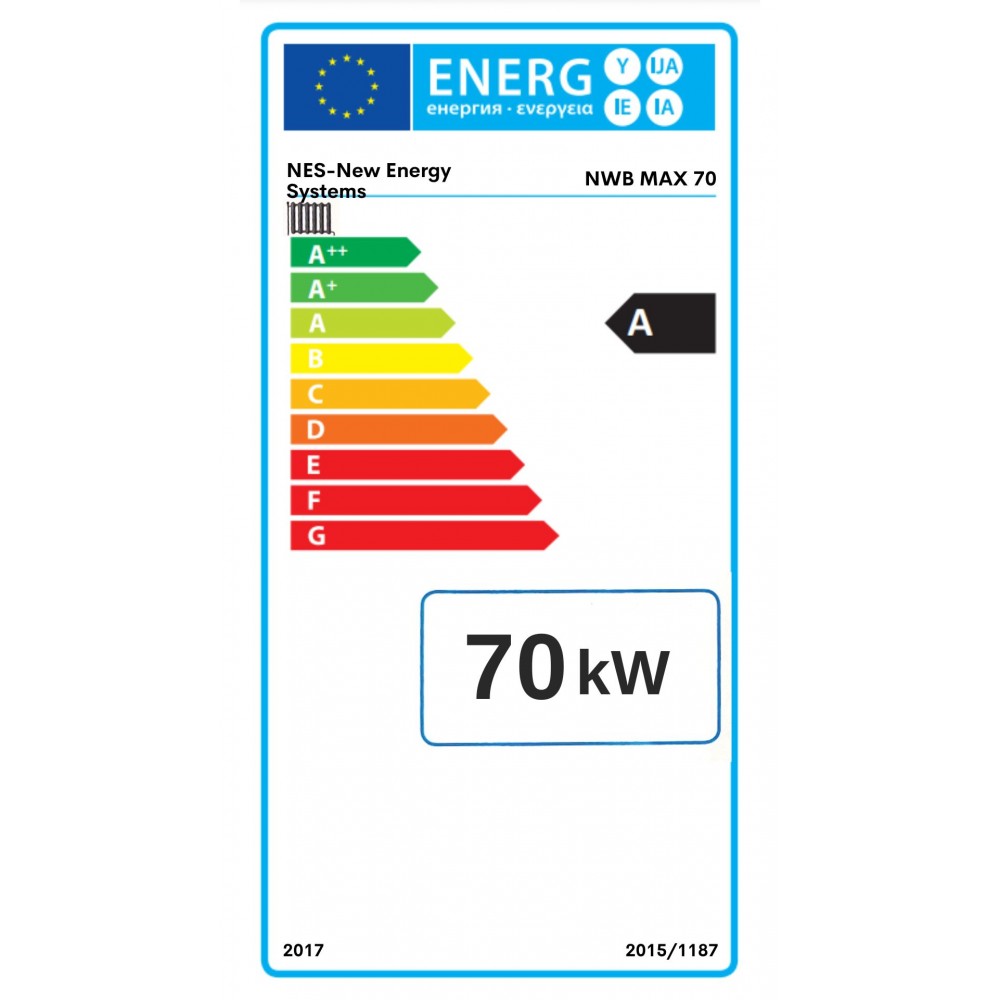 Malkas apkures katls BURNiT NWB MAX 70, 70kW | Malkas apkures katli | Malka |