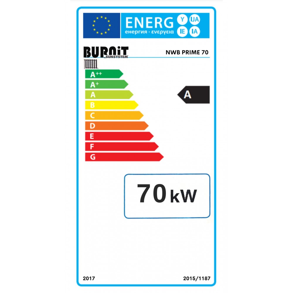 Malkas apkures katls BURNiT NWB PRIME 70, 70kW | Malkas apkures katli | Malka |