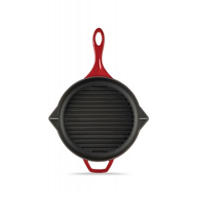Emaljēta čuguna grila panna Hosse, Rubin, Ф24cm - Čuguna panna