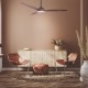 Griestu ventilators ar LED apgaismojumu un tālvadības pulti FANKVBR40G, Ф132, DC40W | Griestu ventilatori | Gaisa ventilatori |
