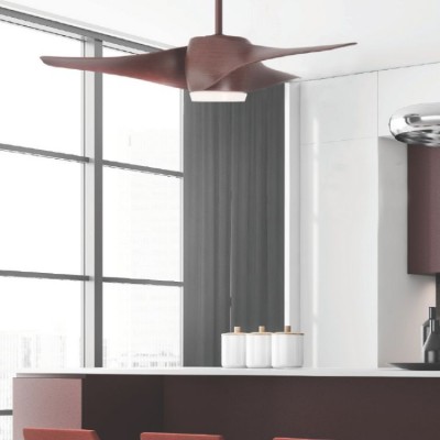 Griestu ventilators ar LED apgaismojumu un tālvadības pulti FANKVBR60G, Ф132, DC40W - Griestu ventilatori