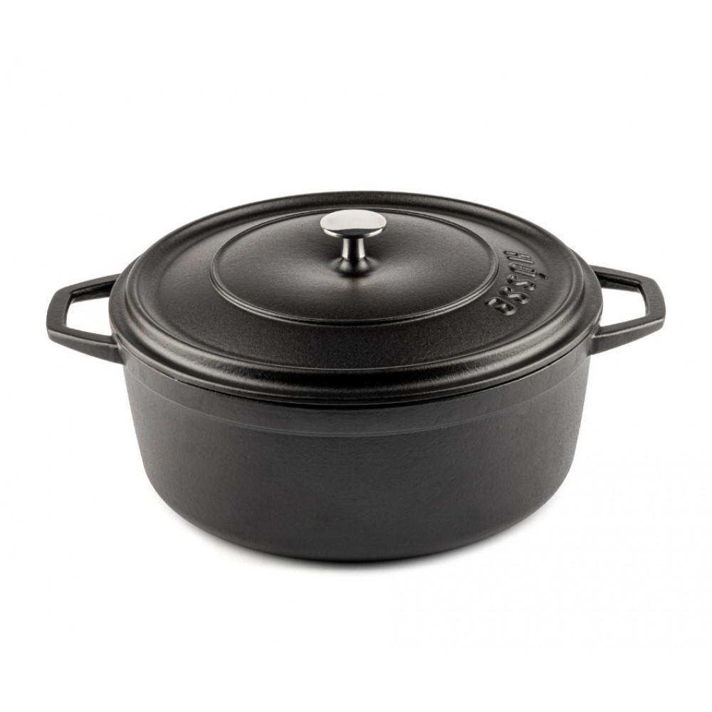 Čuguna dziļa katls Hosse, Black Onyx, Ф28