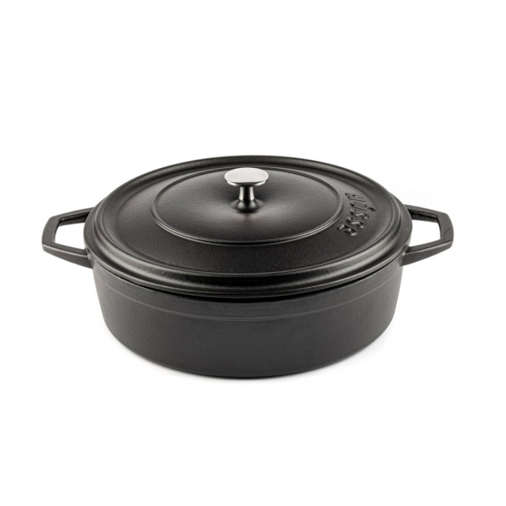 Čuguna sekla katls Hosse, Black Onyx, Ф26