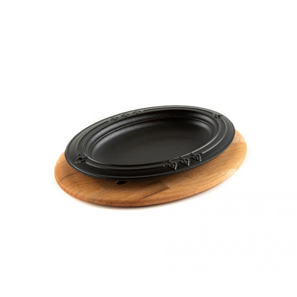 Koka trivets ovālam šķīvīm Hosse HSOISK1728, 17x28cm | Visi produkti |  |
