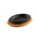 Koka trivets ovālam šķīvīm Hosse HSOISK1728, 17x28cm | Visi produkti |  |