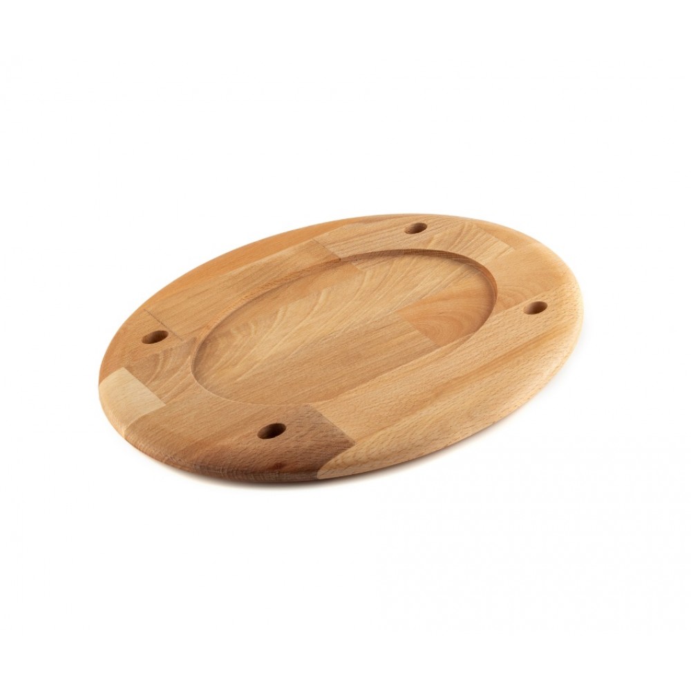 Koka trivets ovālam šķīvīm  Hosse HSOISK2533, 25x33cm | Visi produkti |  |