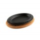 Koka trivets ovālam šķīvīm  Hosse HSOISK2533, 25x33cm | Visi produkti |  |
