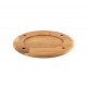 Koka trivets ovālam šķīvīm  Hosse HSOISK2533, 25x33cm | Visi produkti |  |