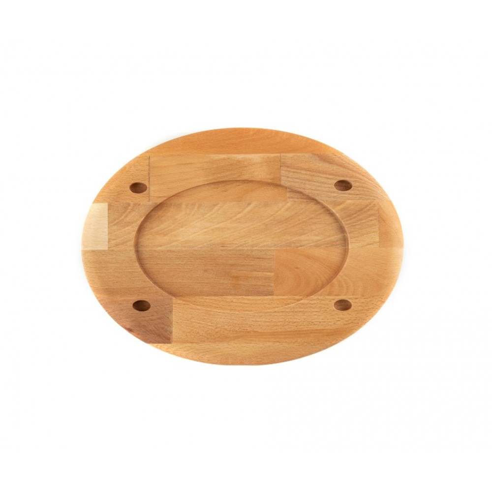 Koka trivets ovālam šķīvīm  Hosse HSOISK2533, 25x33cm | Visi produkti |  |