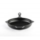 Emaljēta čuguna grila panna Hosse, Black Onyx, Ф24cm | Čuguna grila panna | Čuguna panna |