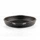 Emaljēta čuguna grila panna Hosse, Black Onyx, Ф22cm | Plakana čuguna panna | Čuguna panna |