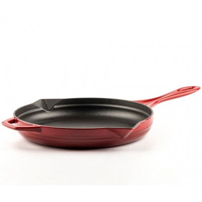 Emaljēta čuguna panna Hosse, Rubin, Ф28cm - Čuguna panna