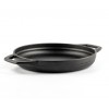 Emaljēta čuguna panna ar diviem rokturiem Solagio, Black Onyx, Ф22cm