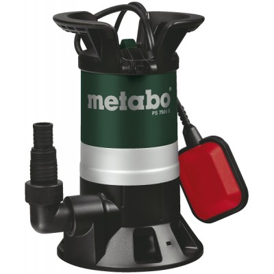 Drenāžas sūknis tīram un netīram ūdenim Metabo PS 7500 S, 1 1/4", jauda 450 W, pacelšanas augstums 5 m - Centrālā apkure