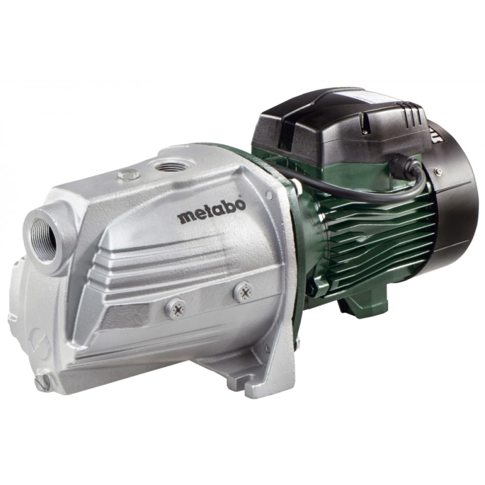 Dārza sūknis tīram ūdenim Metabo P 9000 G, jauda 1900 W, plūsma 9000 l/h, pacelšanas augstums 51 m