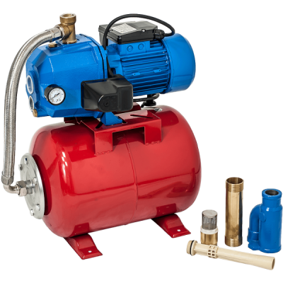 Ejektora hidrofors Gmax AUTOJET DP550, plūsma 1.5 m³/h, jauda 0.75 kW, pacelšanas augstums 60 m - Preču salīdzināšana