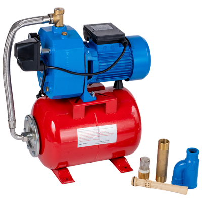 Ejektora hidrofors Gmax AUTOJET DP505, plūsma 1.8 m³/h, jauda 1.1 kW, pacelšanas augstums 80 m - Preču salīdzināšana