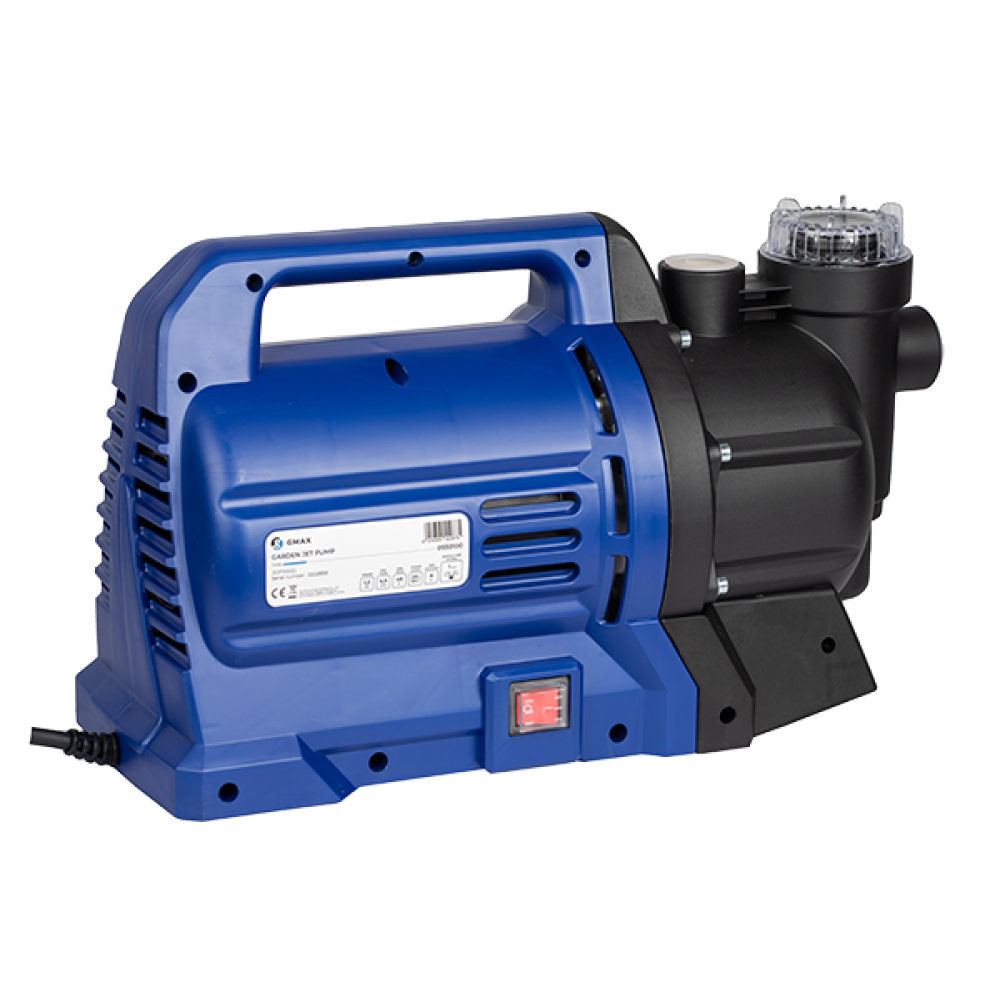 Pašuzsūcošais ūdens sūknis Gmax JGP ar iebūvētu filtru, plūsma 4.2 m³/h, jauda 1.1 kW, pacelšanas augstums 45 m