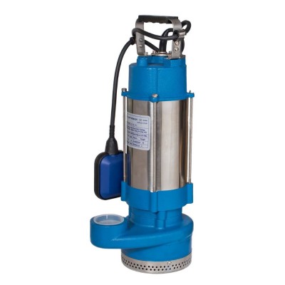 Drenāžas sūknis Electromash QDX 6, vienfāzes, ar ārējo pludiņu un nerūsējošā tērauda korpusu, jauda 1.1 kW, plūsma 15 300 l/h, pacelšanas augstums 30 m - Centrālā apkure