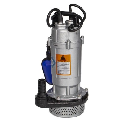 Iegremdējamais drenāžas sūknis Electromash QDX 1.5–18–0.37, jauda 0.37 kW, pacelšanas augstums 18 m, plūsma 2400 l/h, izvads 1″ - Centrālā apkure