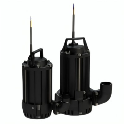 Iegremdējamais drenāžas sūknis notekūdeņiem Franklin FDP-52-1.8M, pacelšanas augstums 16.6 m, plūsma 50.4 m³/h, jauda 2.4 kW - Centrālā apkure