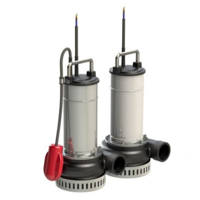 Iegremdējamais drenāžas sūknis notekūdeņiem Franklin FDR-52-0.9, pacelšanas augstums 14.8 m, plūsma 13.5 m³/h, jauda 1.2 kW - Centrālā apkure