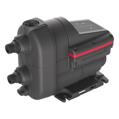 Ūdens sūknis ar hidroforu Grundfos SCALA2 3-45, jauda 550 W, plūsmas ātrums 3 m³/h, pacelšanas augstums 45 m, spiediens 10 bāri - Centrālā apkure