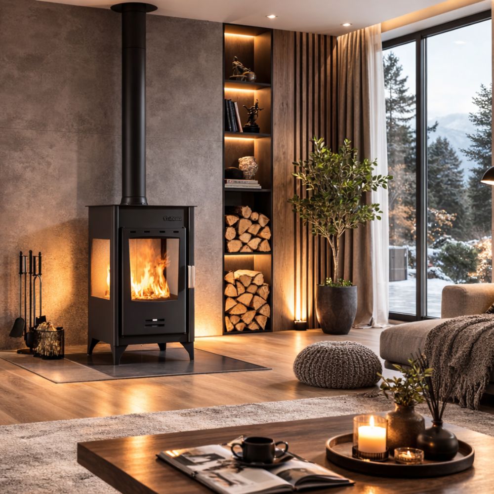 Malkas krāsns Balkan Energy ATS 90-10 3 SIDE, 12.12kW | Malkas krāsnis ar gaisa apkuri | Malkas krāsnis |