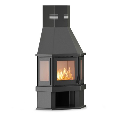 Wood burning stove Balkan Energy FS AERO PRISMA, 16.20kW - Preču salīdzināšana