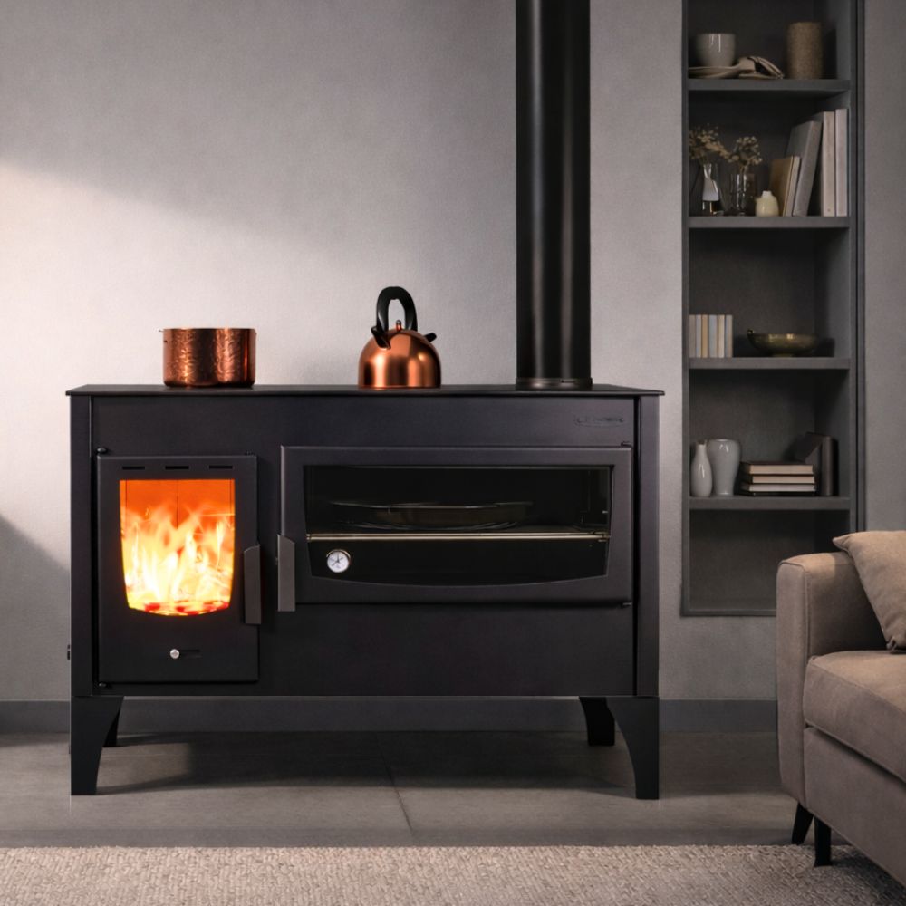 Malkas plīts Balkan Energy ATS ΜΑSΙΝΑ VERGINA, 10.2kW | Malkas krāsnis ar cepeškrāsni | Malkas krāsnis |