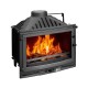 Kamīna kurtuve UNIFLAM 700 SELENIC ECO ar aizbīdni, 10 kW | Čuguna kamīni | Kamīni |