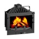 Kamīna kurtuve UNIFLAM 700 STANDARD ECO ar aizbīdni un gaisa padevi, 10 kW | Čuguna kamīni | Kamīni |