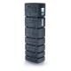 Rainwater tank Prosperplast Arves Tower Stone , 350L, Anthracite |  |  |