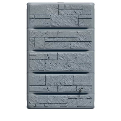 Lietus ūdens tvertne Prosperplast Arves Wall Stone, 400L, Antracīts - Lietus ūdens tvertnes