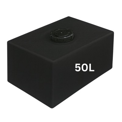 Dzeramā ūdens tvertne HydroMoby SMALL S11, horizontāla 50 L (melna) - Dzeramā ūdens tvertnes