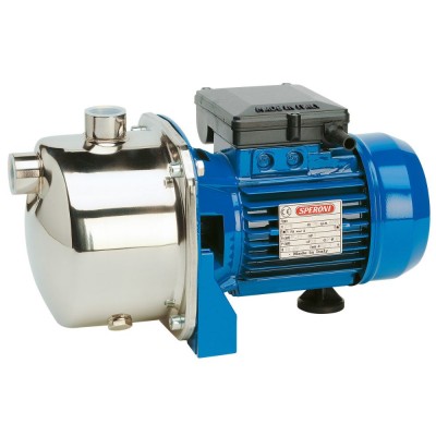 Centrbēdzes pašuzsūcošais sūknis Speroni SM 85-3, daudzpakāpju – jauda 0.70 kW, pacelšanas augstums 34 m, plūsmas ātrums 80 L/min - Centrālā apkure