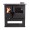 Malkas plīts Verso CS Inox Ceramic Labā ar nerūsējošā tērauda cepeškrāsni un stikla keramikas virsmu, 7.7kW