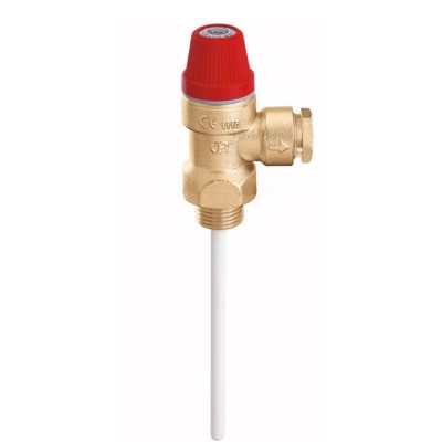 Temperatūras un spiediena drošības vārsts 1/2" x 1/2" (DN15) - Preču salīdzināšana