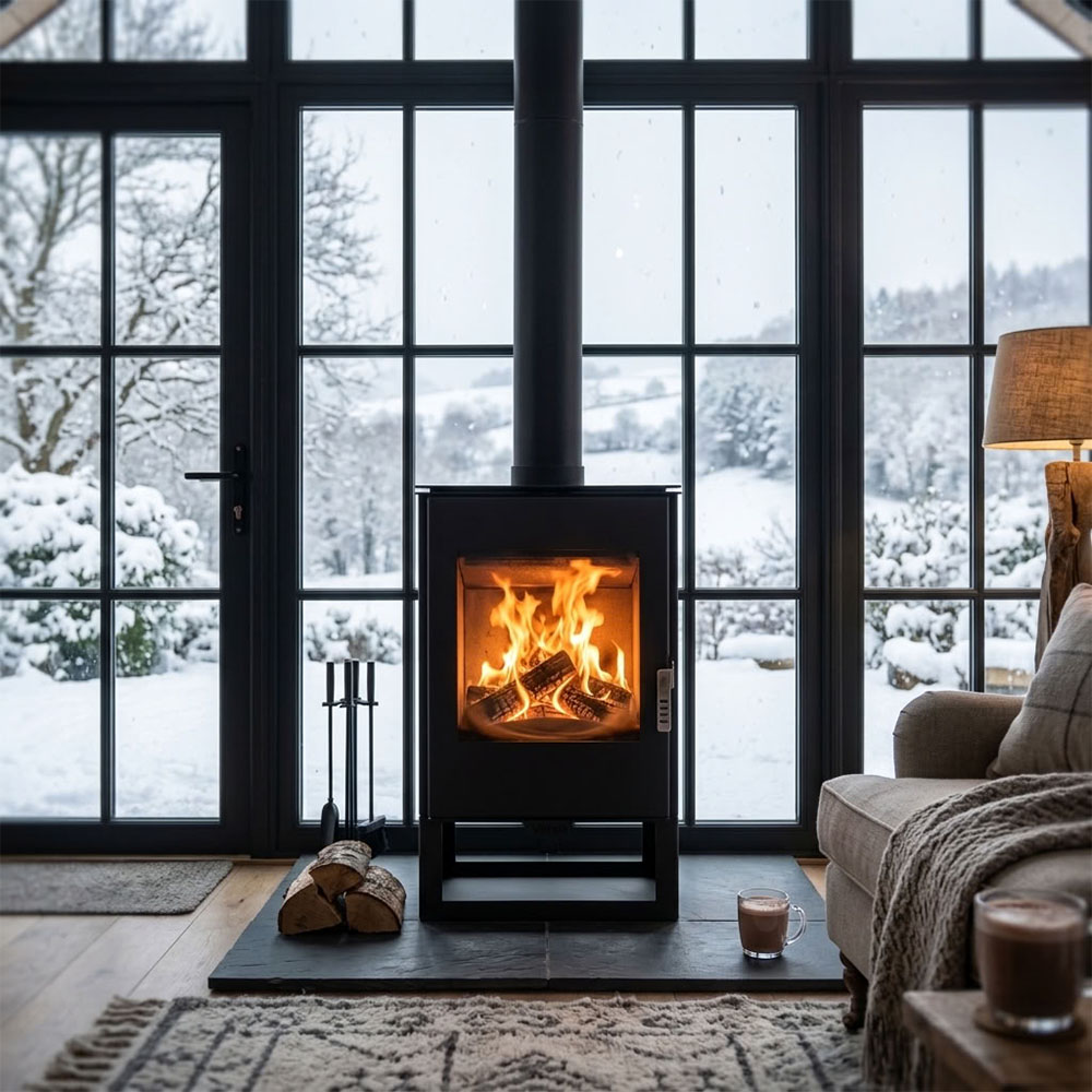 Malkas krāsns Verso Ina, 7.5kW | Malkas krāsnis gaiss | Malkas krāsnis |