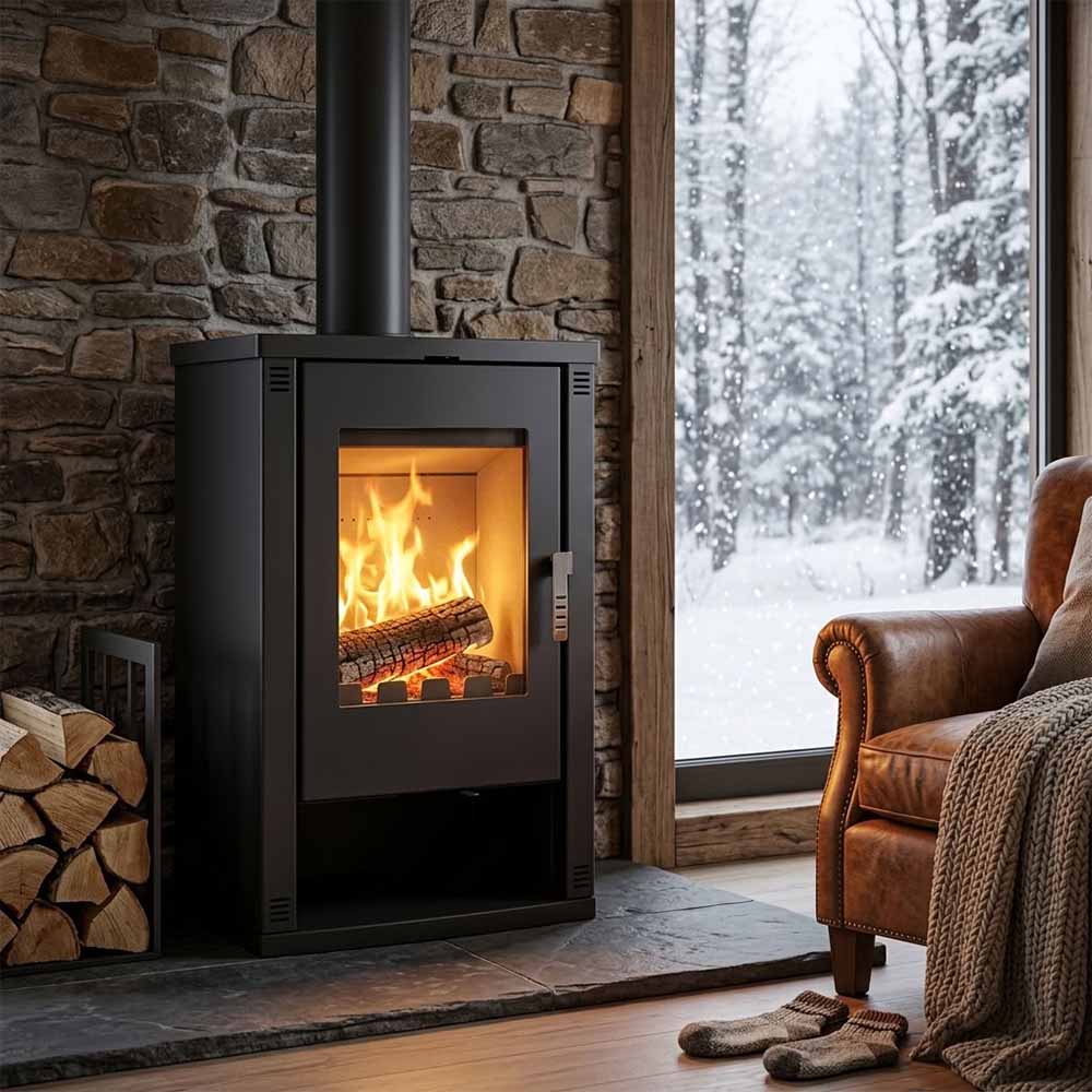 Malkas krāsns Verso Lheia, 7.5 kW | Malkas krāsnis gaiss | Malkas krāsnis |