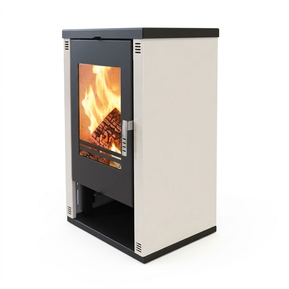 Malkas krāsns Verso Lheia Ivory, 7.5 kW | Malkas krāsnis gaiss | Malkas krāsnis |