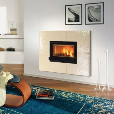 Itāļu čuguna kamīni La Nordica 80 crystal Evo, 7.4kW - Granulu kamīni