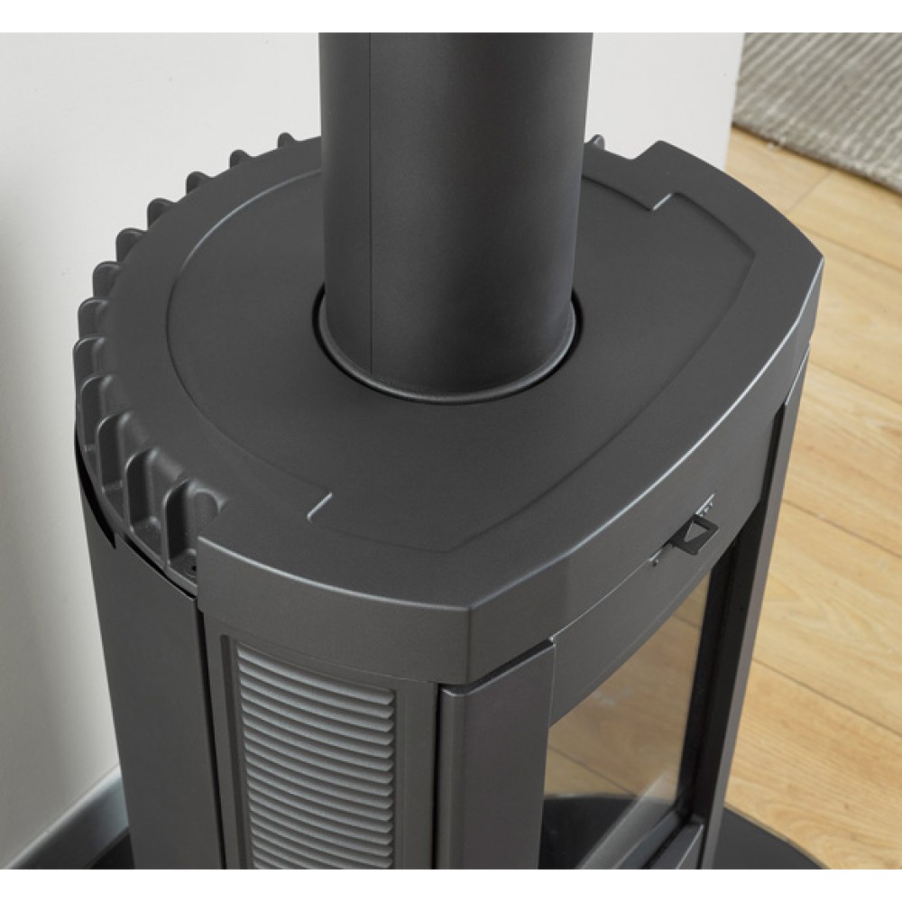 Italian čuguna malkas krāsnis La Nordica Brigitta, 4.7kW | Malkas krāsnis ar gaisa apkuri | Malkas krāsnis |