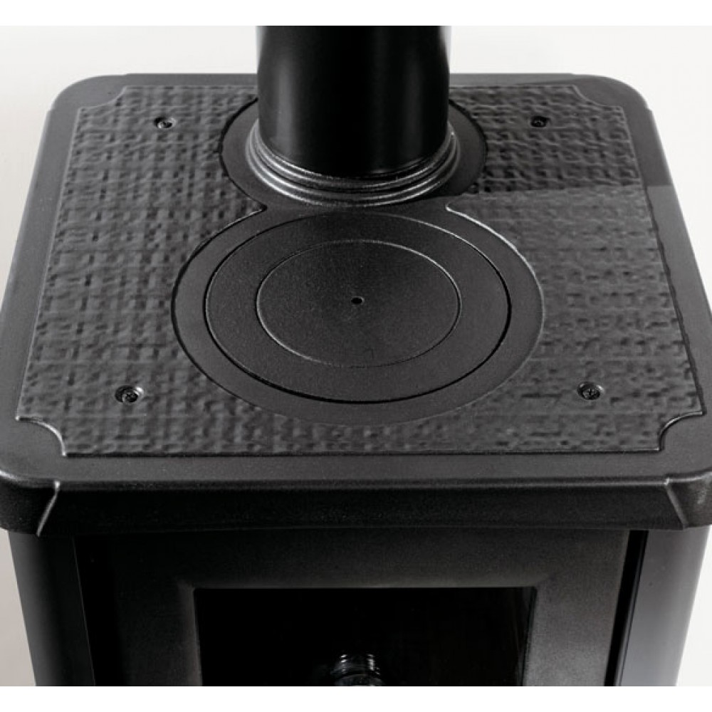 Itāļu malkas krāsnis ar cepeškrāsni La Nordica Gemma Forno, sarkans, 7.3kW | Malkas krāsnis ar gaisa apkuri | Malkas krāsnis |