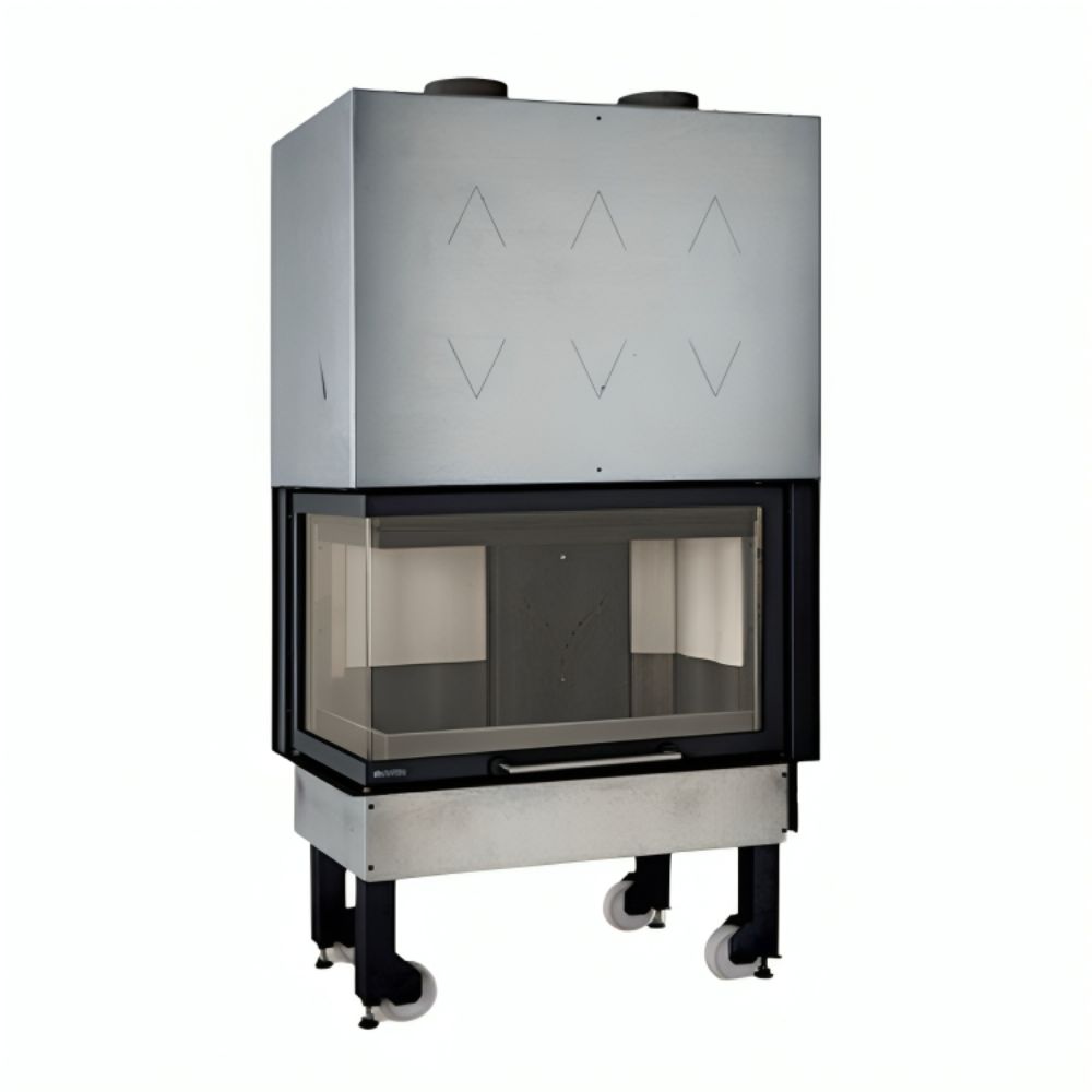 Itāļu čuguna kamīni La Nordica Monoblocco 800 Angolo pa kreisi, 10.0kW | Čuguna kamīni | Kamīni |