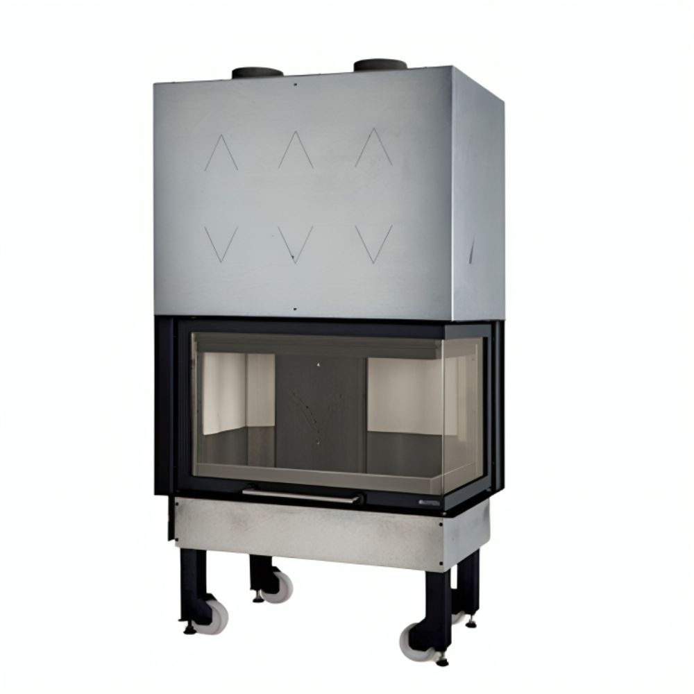 Itāļu čuguna kamīni La Nordica Monoblocco 800 Angolo pa labi, 10.0kW | Čuguna kamīni | Kamīni |