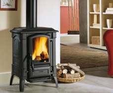 Malkas krāsnis ar gaisa apkuri