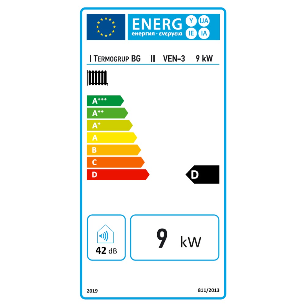 Elektriskais apkures katls Balkan Energy VEN-3, 9 kW ar WILO sūkni un displeju | Elektriskie katli |  |