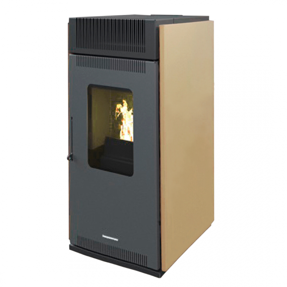 Granulu krāsns Balkan Energy P10 Beige, 10 kW | Granulu krāsnis gaiss | Granulu krāsnis |